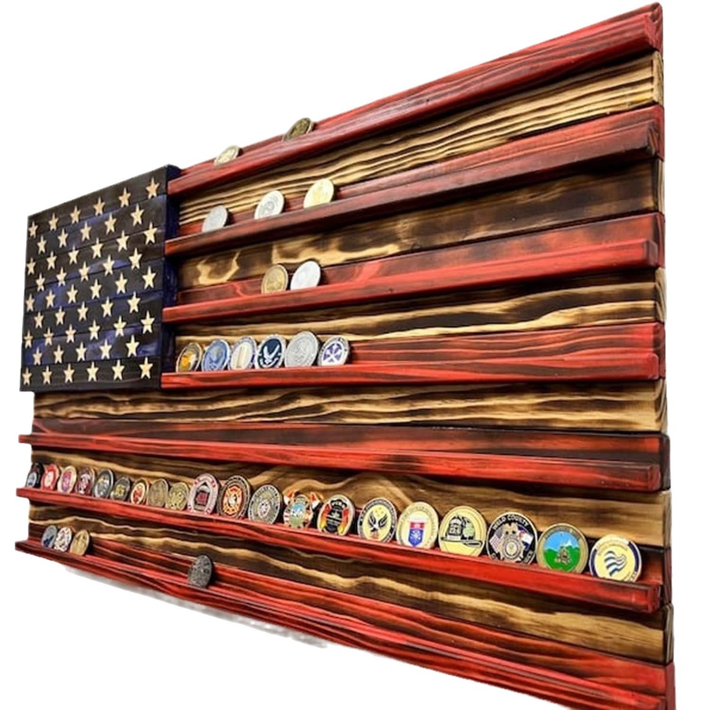 Wooden patriotic Independence Day decoration for July 4 home decor