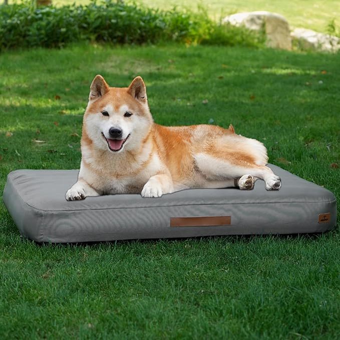 Medium Dog Outdoor Removable And Washable Inflatable Waterproof And Non-slip Dog Bed Summer Pet Travel Mat
