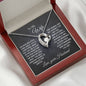 TO MY WIFE - FOREVER LOVE PENDANT NECKLACE | LOVE YOU FOREVER!