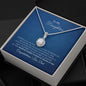 CONGRATULATIONS - ETERNAL HOPE NECKLACE - DAUGHTER