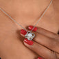 TO MY MOM - FROM SON - LOVE KNOT NECKLACE
