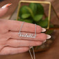 Name Necklace Personalized | Cursive | Adjustable Chain
