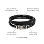 TO MY HUSBAND | LOVE YOU FOREVER BRACELET |