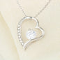 TO MY WIFE | FOREVER LOVE PENDANT NECKLACE | LOVE YOU FOREVER