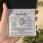 TO MY SOULMATE | EVERLASTING LOVE PENDANT NECKLACE | MY LOVE ALWAYS AND FOREVER