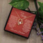 TO MY WIFE | FOREVER LOVE PENDANT NECKLACE | LOVE YOU FOREVER