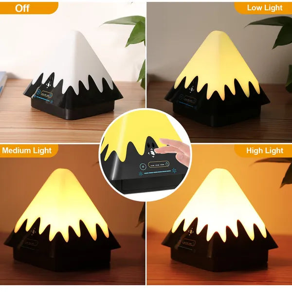 Touch Control LED Night Light – 8 Color Changing, 6-Level Dimmable Table Lamp with Timer