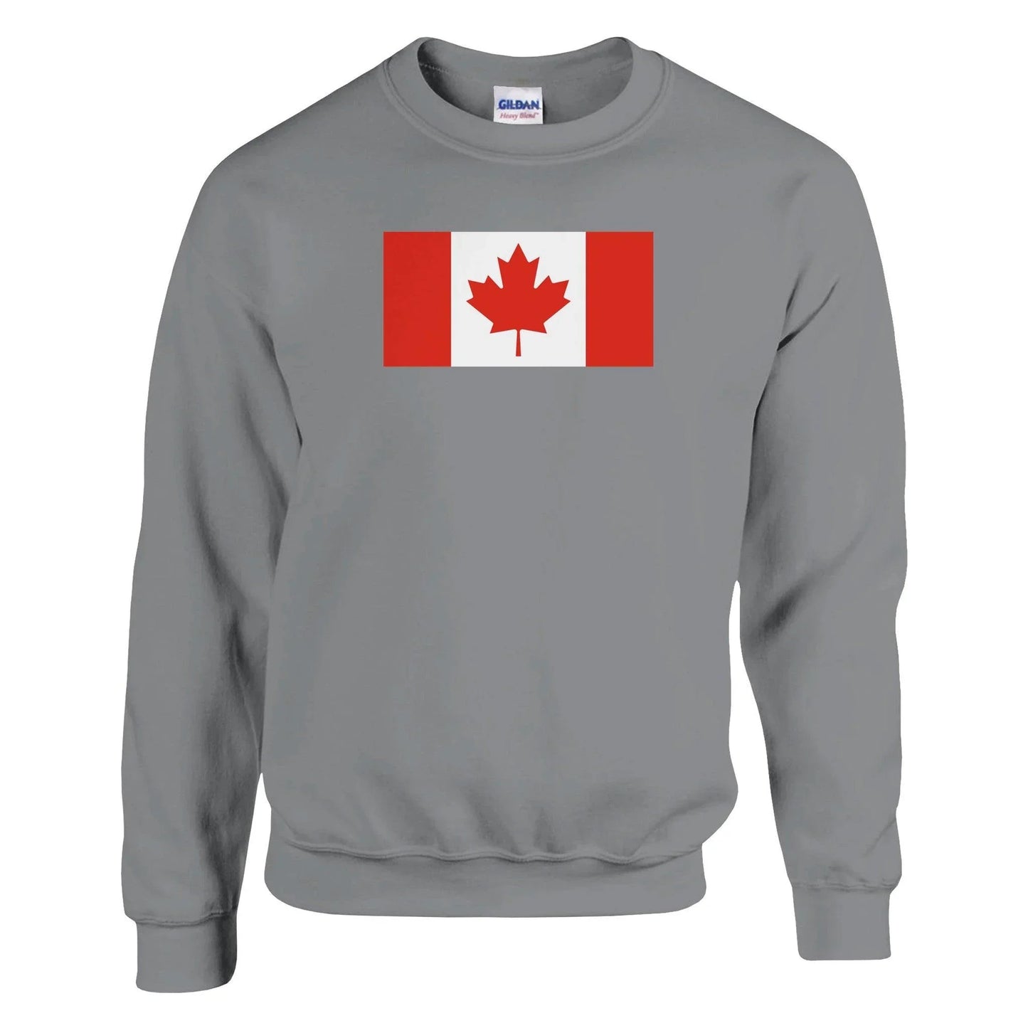 Sweat-Shirt – Drapeaudu Canada – Imprimé – Coton Mélangé