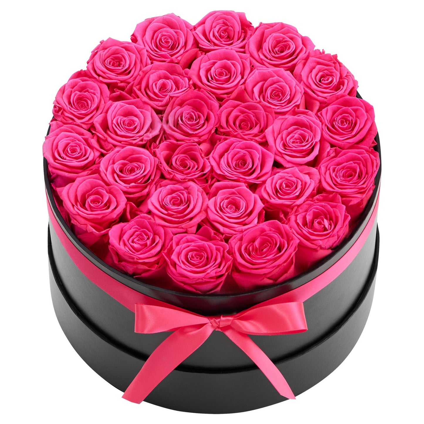 Forever Flowers Preserved Roses Gift | 27 Real Roses in Heart Box | Anniversary, Mother's Day, Valentine's Gift | Lasts 3+ Years