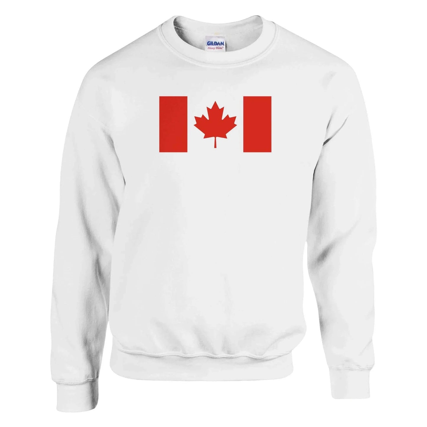 Sweat-Shirt – Drapeaudu Canada – Imprimé – Coton Mélangé