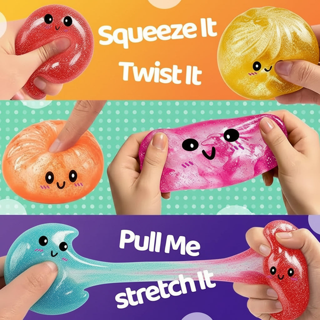 Random Colors Multi-Quantity Gift Squeeze Baozi Toys, Holiday Party Supplies, Party Prize Bag Awards, Squeeze Fun Gift for Kids, Adding Life Fun, Holiday Party Activity Gift Supply, for Halloween Christmas Thanksgiving Gifts