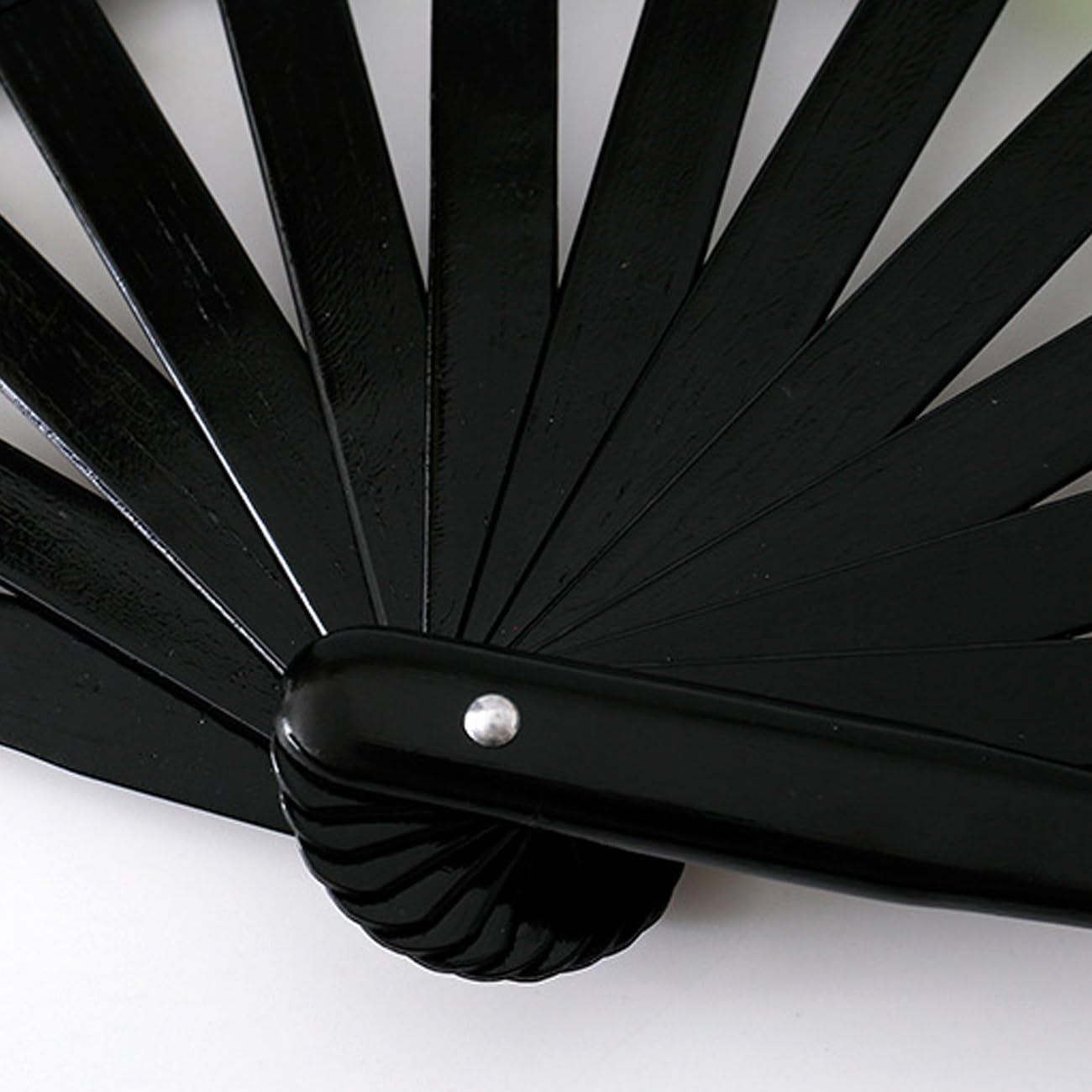Folding Fan UV Glow Rave Bamboo Hand Fan Carnival Decoration Dancing Party Wedding Night Club Concert Lip Kung Fu Large Butterfly
