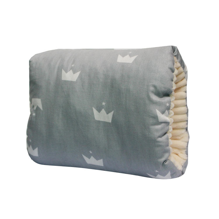 Adjustable Baby Nursing Arm Pillow – Soft Cotton Breastfeeding Cushion, Washable