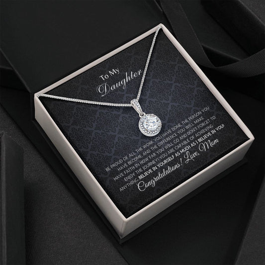 CONGRATULATIONS - ETERNAL HOPE NECKLACE - DAUGHTER