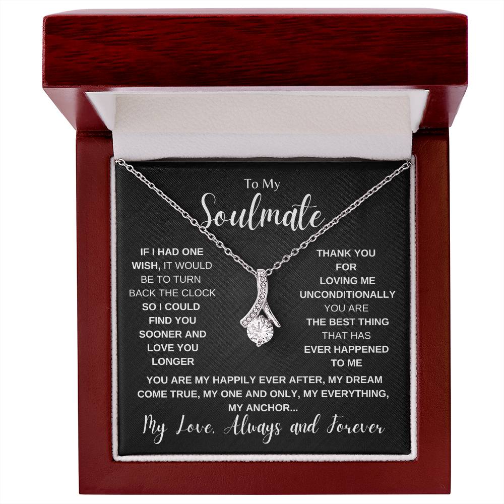 TO MY SOULMATE | ALLURING NECKLACE | MY LOVE ALWAYS AND FOREVER