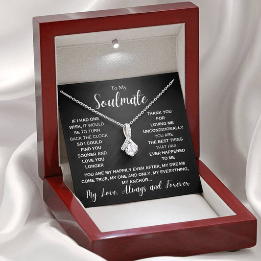 TO MY SOULMATE | ALLURING NECKLACE | MY LOVE ALWAYS AND FOREVER