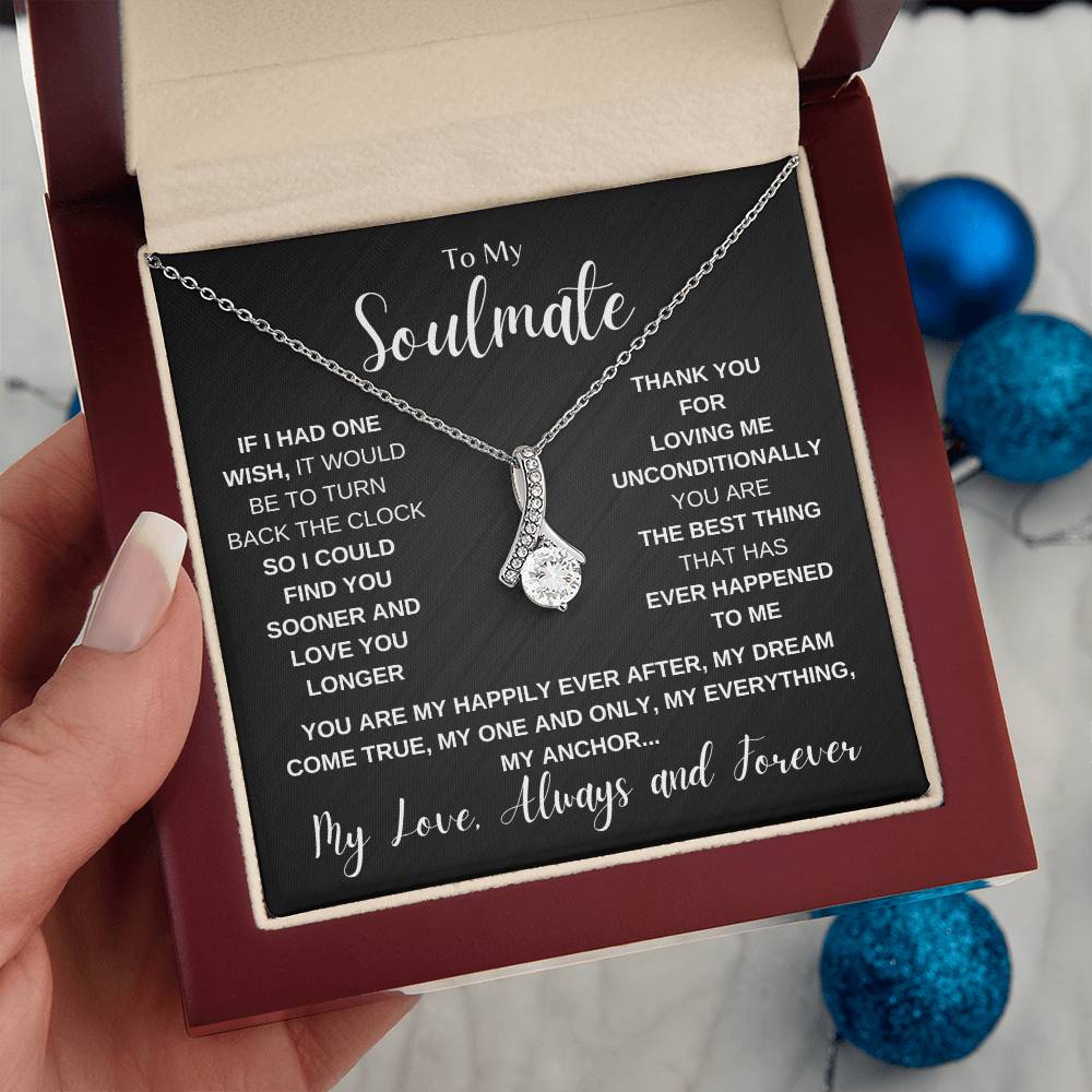 TO MY SOULMATE | ALLURING NECKLACE | MY LOVE ALWAYS AND FOREVER