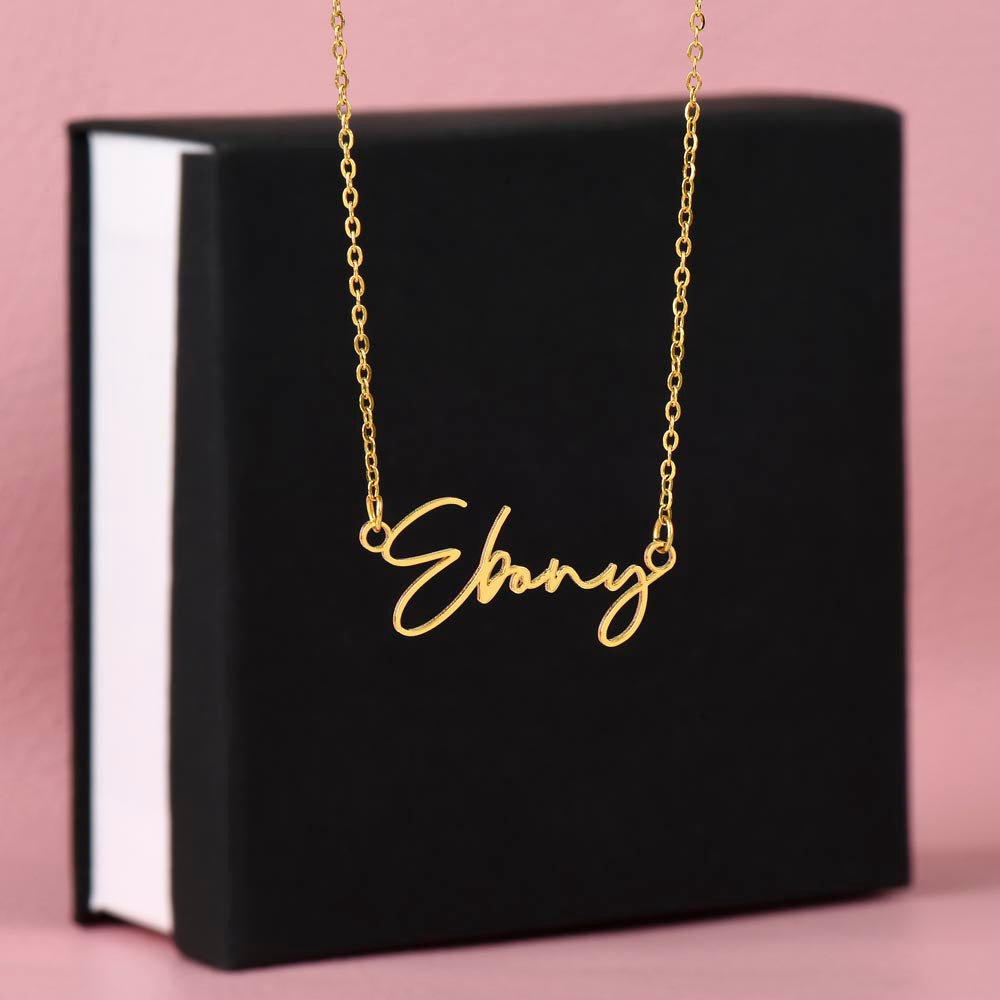 Name Necklace | Signature Style