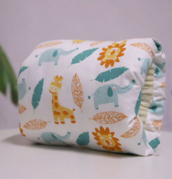 Adjustable Baby Nursing Arm Pillow – Soft Cotton Breastfeeding Cushion, Washable