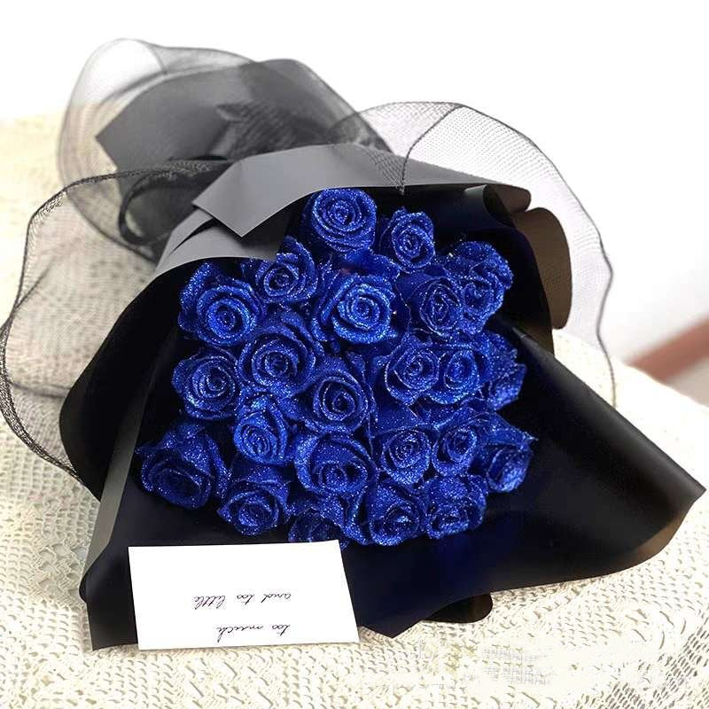 Forever Flowers Preserved Roses Gift Bouquet | Anniversary, Mother's Day, Valentine's Gift | Lasts 3+ Years