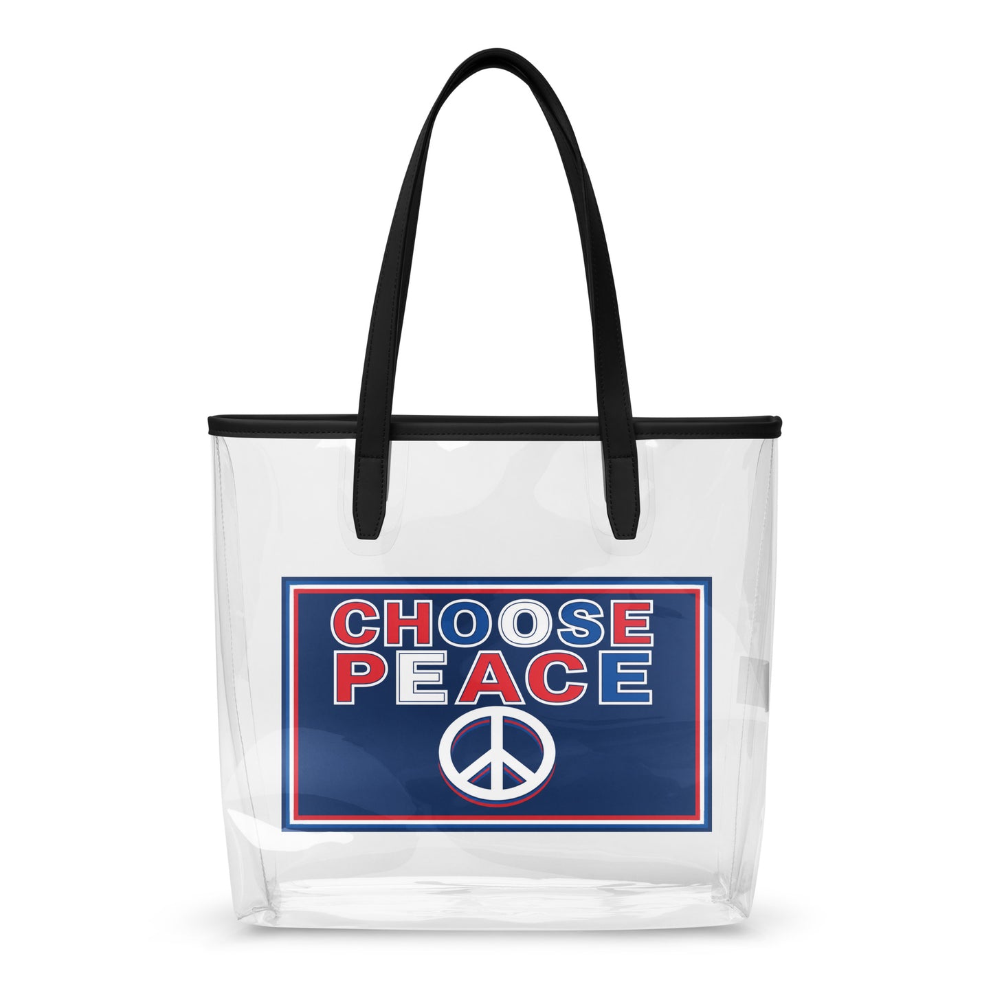 Clear tote bag | Patriotic Tote