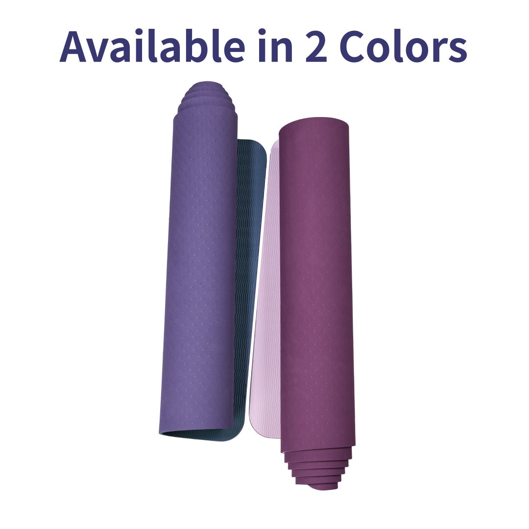 Yoga Mat | Exercise Floor Mat | Non-Slip 72 X 24