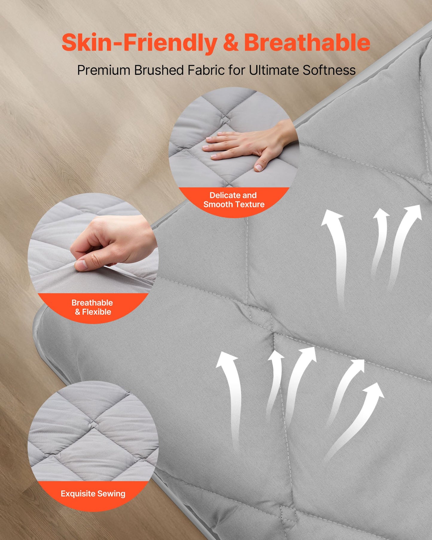 Japanese Tatami Mat, Queen Size Foldable Futon Mattress