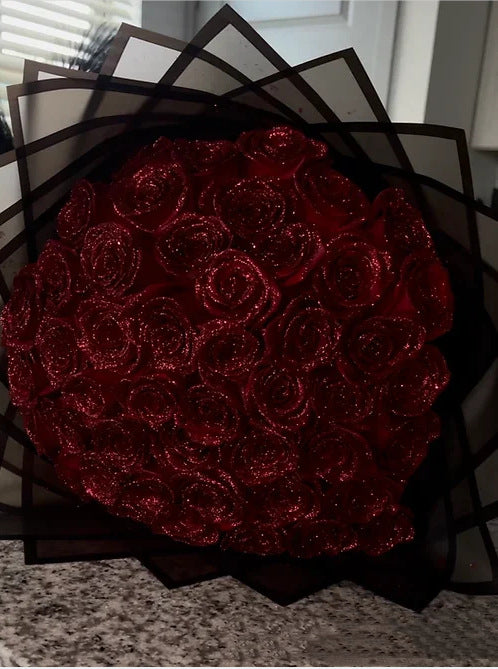 Forever Flowers Preserved Roses Gift Bouquet | Anniversary, Mother's Day, Valentine's Gift | Lasts 3+ Years