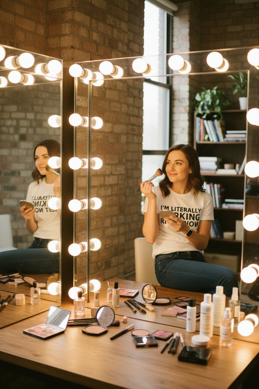 I'm Literally Working T-Shirt WHITE