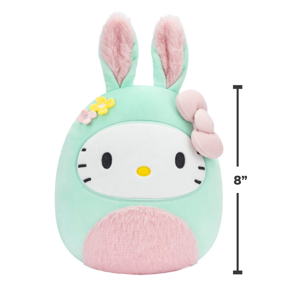 Original Sanrio 8 Inch Hello Kitty Easter Bunny - Child'S Ultra Soft Stuffed Plush Toy