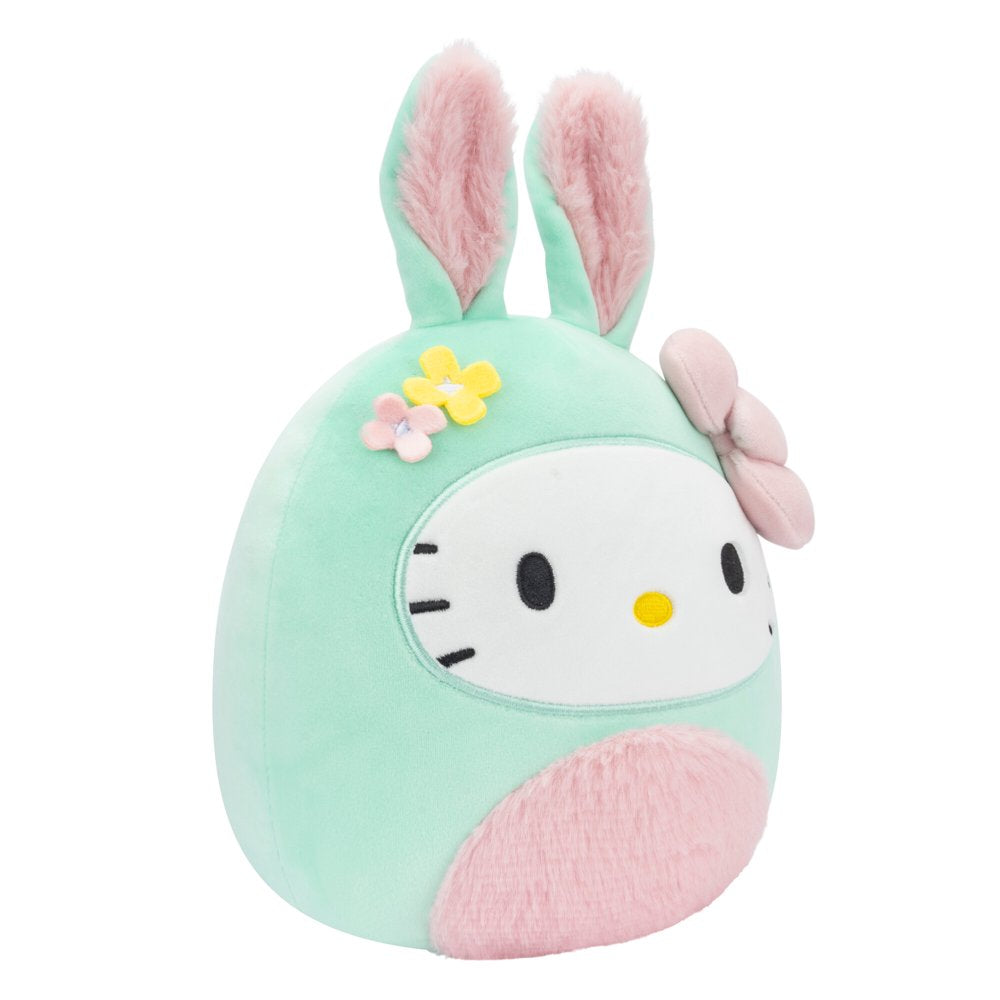 Original Sanrio 8 Inch Hello Kitty Easter Bunny - Child'S Ultra Soft Stuffed Plush Toy
